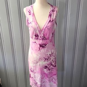 SALE PRICED$10. Calvin Klein Pink Floral Dress